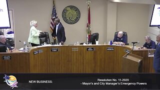Heated exchange at Lake Worth Beach city commission meeting on Thursday, March 19, 2020