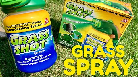 Grass Shot Lawn Seed Spray by Bulbhead Review