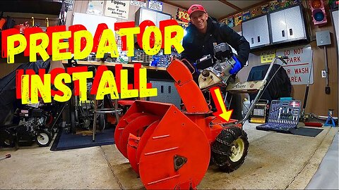 BEFORE YOU INSTALL A PREDATOR 212CC ENGINE ON A SNOWBLOWER, WATCH THIS!