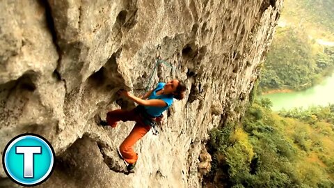 Hardest Rock Climbing Route - The Great Arch