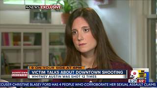 Shooting victim talks about ordeal