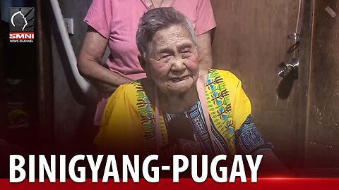 100 anyos na lola, kinilala at binigyang-pugay ng Pasay City LGU