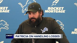 Matt Patricia on living with losing