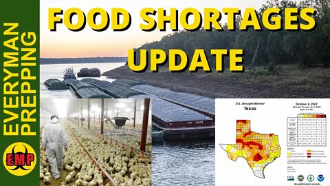 Food Shortages Update - Bird Flu, Drought, Rivers Running Dry....oh My!