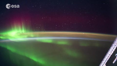 Stunning timelapse shows Earth from the International Space Station