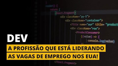 COMO SER UM DEV NOS ESTADOS UNIDOS!