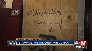 St. Augustine prepares for Dorian