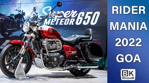 Royal Enfield Super Meteor 650 First Look | All Variants | Ride Mania | BkBhoooM