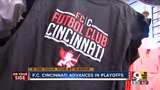 FC Cincinnati advances in playoffs