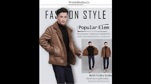 Jacket Men Faux Fur Button Down Winter 2022 Black Brown Casual Warm Plus Size
