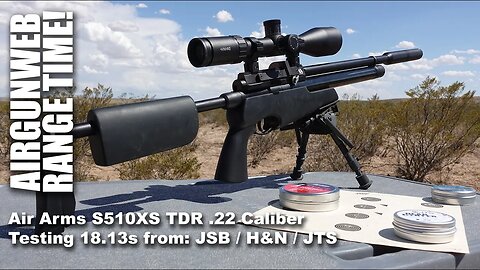 Air Arms S510XS TDR - Which 18.13 shoots best? JSB, H&N, or JTS?