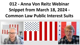 012 - AVR Webinar Snippet from March 18, 2024 - Common Law Public Interest Suits