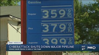 Gas futures ticking up after cyberattack shuts down pipeline
