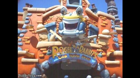 Roger Rabbit's Car Toon Spin--Disneyland History--1990's--TMS-562