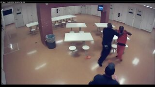 New video from inside the Cuyahoga County jail shows corrections officer allegedly assaulting inmate