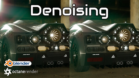 Blender Tutorial - Octane Render - Getting Started with Denoising