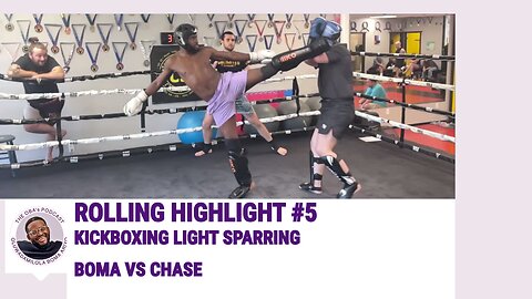Kickboxing Light Sparring #5 - Boma Ariyo Vs Chase I. (3 ROUNDS)