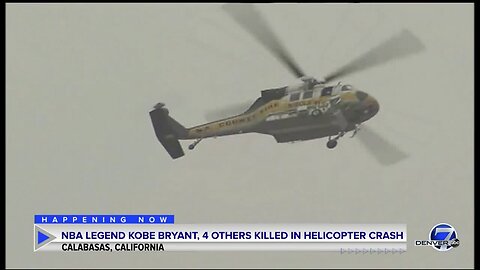 SCENE: Kobe Bryant, 4 others killed in CA helicopter crash
