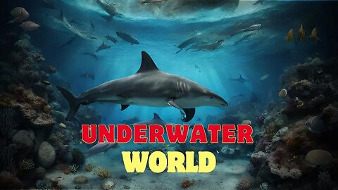 Exploring the Underwater World: Shipwreck, Sharks, Dolphins, Stingrays, and Octopuses