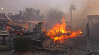 Mobile Home Park Fire Near Los Angeles Kills 2 People