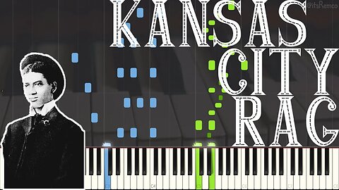 James Scott - Kansas City Rag 1907 (Ragtime Piano Synthesia)