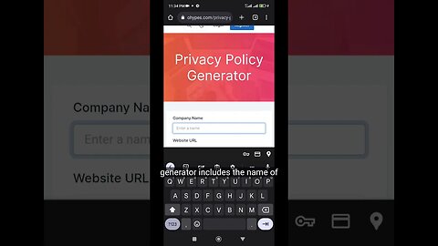 How To Generate Privacy Policy For your website in 1 Minute