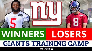Giants Training Camp Winners & Losers: Daniel Jones, Andrew Thomas, Kayvon Thibodeaux, Yusuf Corker