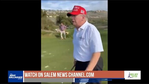 Donald Trump declares himself the ‘47th’ President while playing golf