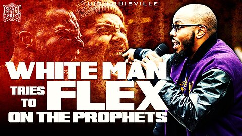 White man TRIES to FLEX on the PROPHETS!