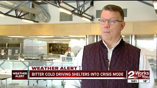 Bitter cold driving shelters into crisis mode
