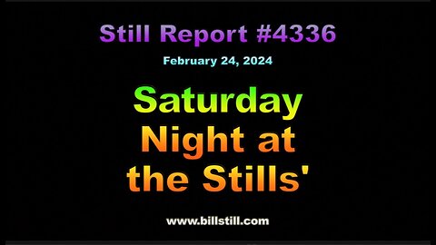 Saturday Night at the Stills’, 4336