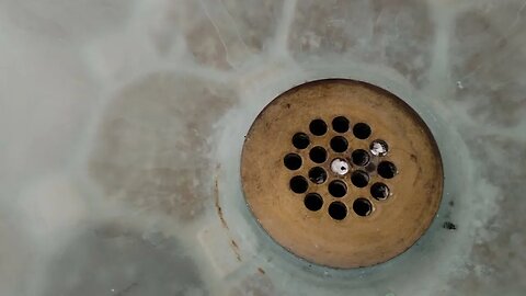 What would make a bathroom sink drain sound like this? #drain #plumbing
