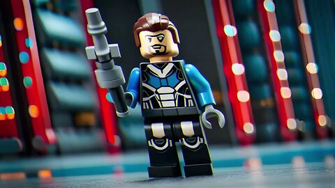 Lego General ZOD In The Flash 2023 - AI generated