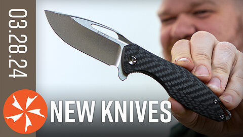 New Knives for the Week of March 28th, 2024 Just In at KnifeCenter.com