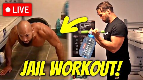 Andrew Tate's CRAZY Workout In JAIL