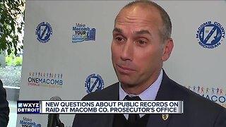 Macomb Prosecutor vowed transparency following office raid, but he's not providing records in state police and FBI investigations