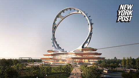 Bizarre, 591-foot spokeless Ferris wheel coming to South Korea