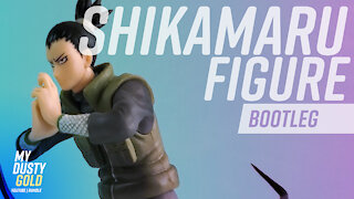 Shikamaru Nara: Bootleg Naruto Mini Action Figure with Base