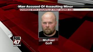 Ingham County man accused of sexually assaulting minor