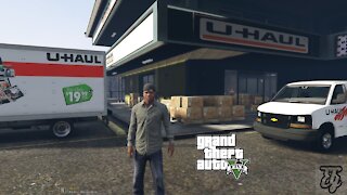 GTAVOL | GTA V | GTA 5 | Cindy's Flower Shop Delivery Using U-Haul | Day 14