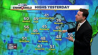 Michael Fish's NBC26 Storm Shield weather forecast