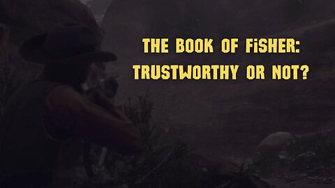 Trustworthy and Honest: The Book of Jerome Fisher