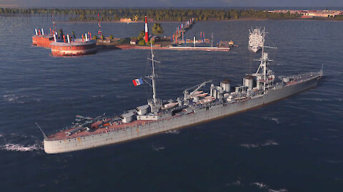 World Of Warships Gameplay #29 DUGUAY-TROUIN Cruiser Warship