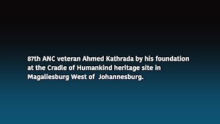 South Africa - Johannesburg - The unveiling of the ANC veteran Ahmed Kathrada (video) (iQu)