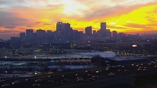 Wednesday morning sunrise over Denver