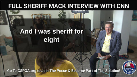 Sheriff Mack's Full CNN Interview Released!