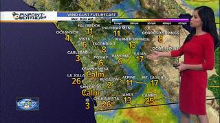 10News Pinpoint Weather for Mon. March 5, 2018