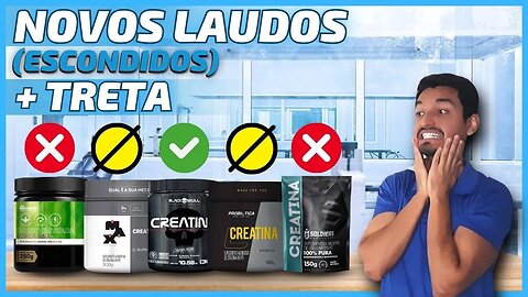 Novos LAUDOS de CREATINA✅ Surpreendeu😱 Veja Laudos SECRETOS da Max Titanium e Probiótica⭕ Abenutri