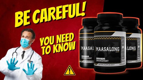 🔴 Maasalong Review - IMPORTANT ALERT - Does Maasalong Really Work? Maasalong Side Effects
