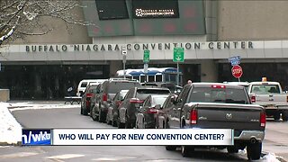 How would Erie County pay for new convention center?